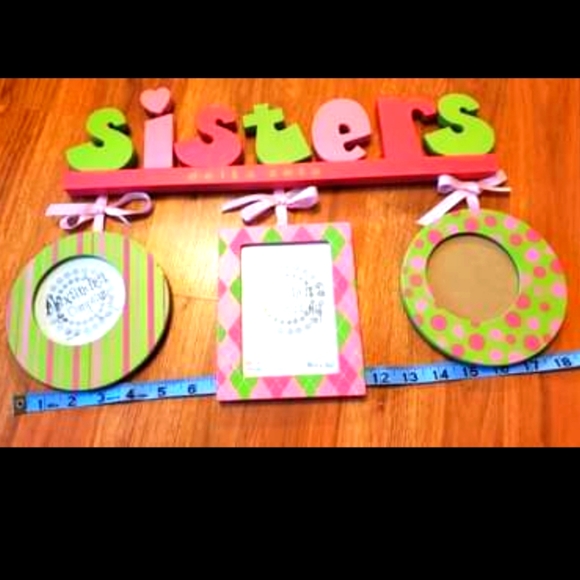 "Sisters" Delta Zeta Triple Picture Frame (Hangable) - Picture 3 of 8